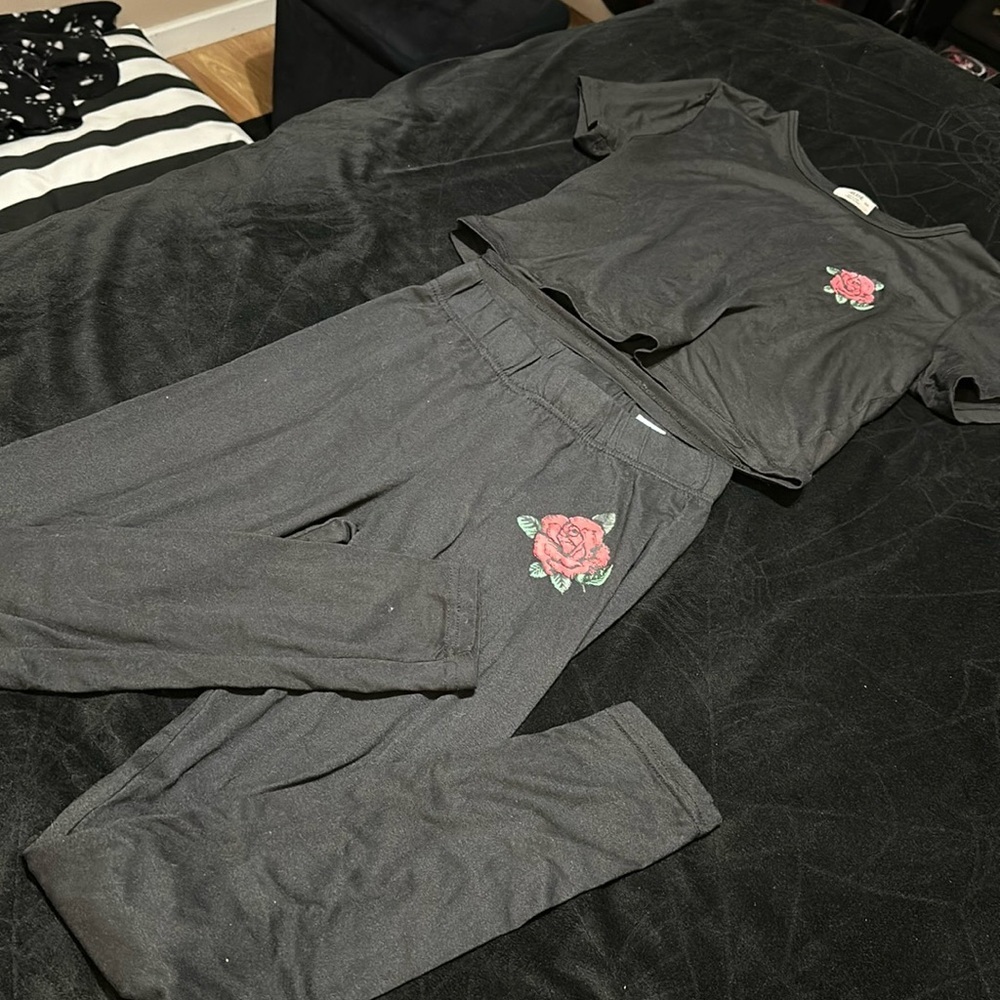 Rose Athleisure Set, Sm/Med
